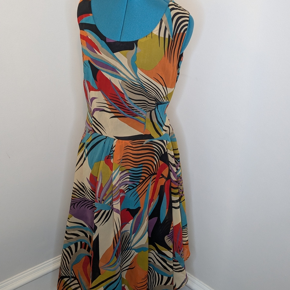 Vintage DIVA COLLECTION Sleeveless Bold Print Dress sz 1X from the '90s
